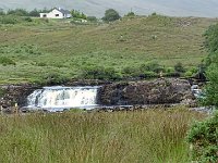 pl  DSC04952  Aasleagh waterval waar de Erriff rivier in de Killary Harbour (Fjord) stroomt.